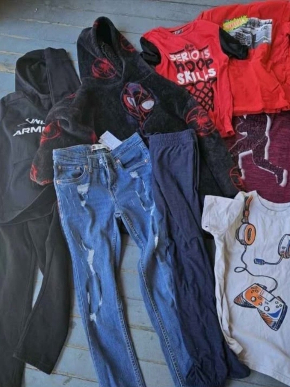 Boys Short-sleeve Graphic Tee shirts/hoodie/jeans/pants(10/12) Back To School